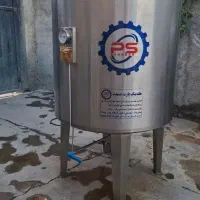 وان استیل دیگ پخت پنیر پیتزا پروسس یک تن