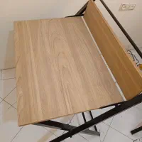 میز تحریر تاشو چوب و فلز