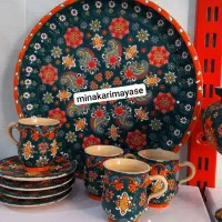 میناکاری روی سفال