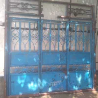 درب ویلای شیشه خور