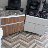 اجاق گاز ۵ شعله شیشه ای و استیل و فلزی لعابی