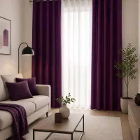 پرده پانچی آماده ، فروش ویژه