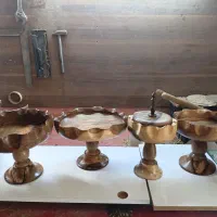 ست پذیرایی چوبی (ظروف چوبی)