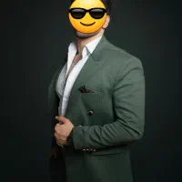 کت شلوار و کراوات و دستمال جیب