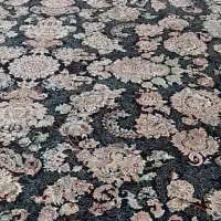 یک جفت فرش شش متری طرح افشان 1200شانه  با پادری ست
