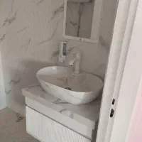 نصب سینک ظرفشویی روشویی کابینتی فلزی ..