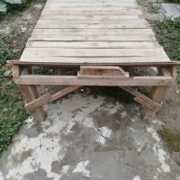 تخت دست ساز محکم برای  حیاط خانه یا مغازه