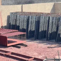 درب آهنی پارکینگی و چارچوب ساده و مکزیکی و فرانسه