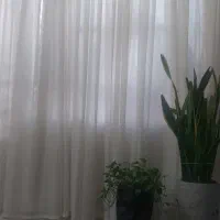 پرده حریر ساده