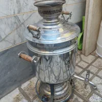 سماور 20لیتری نسبتا قدیمی برنجی