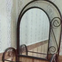 آیینه.صندلی دو جک.وسایل ارایشگاه