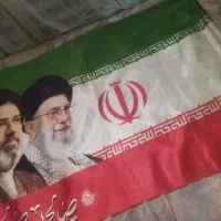 پرچم ایران عکس آقا