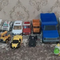 تعدادی ماشین اسباب بازی