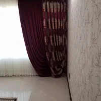 دو عدد دستک پرده مخمل طلاکوب