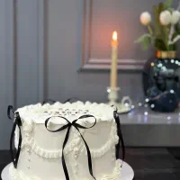 کیک تولدوکافه ای