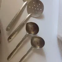 کفگیر و ملاقه مس