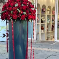 گل وشه ای استوانه غول پیکر ارتفاع ۲متری کد ۲۲۳