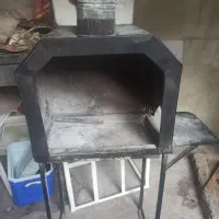 منقل کباب پز.موتور دمنده بزرگ