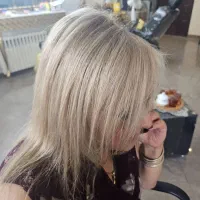 تخفیفات طلایی مدل رنگ مش کراتین آمبره بالیاژ