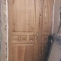 فروش درب  دولنگه اپارتمانی سالم بدون یراق