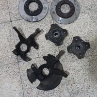 سگ دست و دیسک چرخ پراید