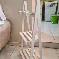 نرده چوبی جا گلدانی
