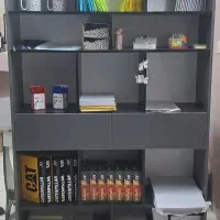 کمد کتابخانه مناسب کتاب و لوازم تحریر و اجناس