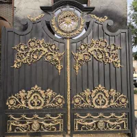 درب باغی ویلایی حیاط پارکینگ گاراژ آهنی فرفورژه