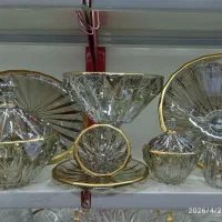 سرویس کریستال شامپاینی ظرف