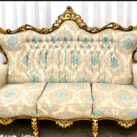 مبل سلطنتی ۹ نفره با ناهارخوری ۶ نفره
