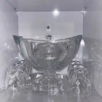 سرویس ۱۲ نفره کریستال. استفاده برخی اقلام یکبار