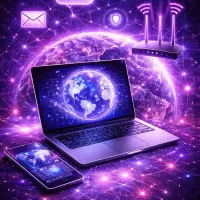 ارائه کلیه خدمات اینترنتی و ثبت نام ها