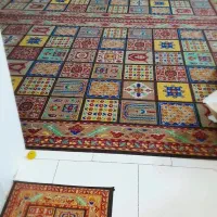 فرش و آینه. آبچکان ظرف ،ظرف پذیرایی شفاف