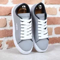 کتونی مردانه ونس طوسی زیر سفید WALL