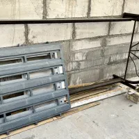 ۲ عدد تخت یک نفره فرفوژه ورق ضخیم