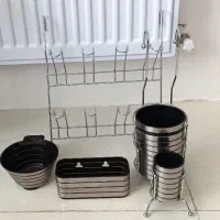 جا قاشقی و استند لیوان