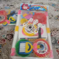 اسباب بازی دخترانه سرویس گل خانم سایز بزرگ و متوسط