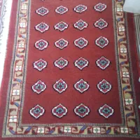 گلیم دست باف گل طرح برجسته