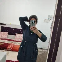 بارانی  رنگ سرمه ای ،