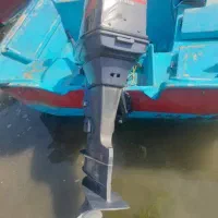 موتور قایق ۷۵تازه سرویس با قایق ۲۳فوت