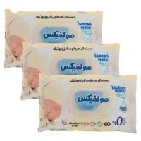 دستمال مرطوب ایزوتونیک مولفیکس ۶۰ عددی