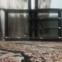میز تلوزیون شیشه ای مشکی