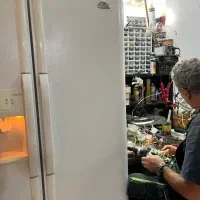 تعمیریخچال فریزر خانگی صنعتی بورداکتورنیک پکیج