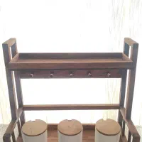 پاسماوری به همراه استند چوب راش