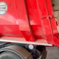 تریلی کمپرس مارال شرکتی رنگ قرمز خوشرنگ