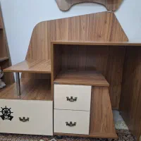 سیسمونی کودک تخت و کمد چوبی مارک فوکا