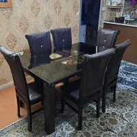 میز غذاخوری 6 نفره