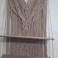 دیوارکوب مکرومه