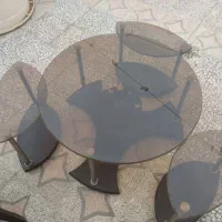 مبل هفت نفره به همراه جلو مبلی و میزعسلی
