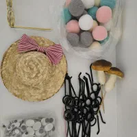 لوازم عروسک سازی و گل کریستالی و شماره دوزی